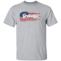 גרפיקה אמריקה 4 ביולי חולצת יום העצמאות לחולצת גברים של סבא