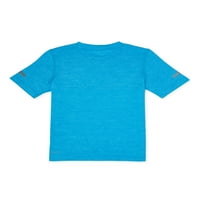 חולצת טריקו של שרוול קצר של ראסל בנים, גדלים 4 & האסקי