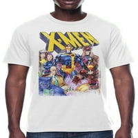 מארוול אקס-מן קלאסי קבוצת גברים של גרפי חולצה, גדלים סמ-3