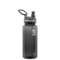 Takeya Tritan 32oz בקבוק מים קש שחור