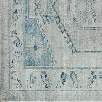 Freida FY10B ערמומי ערמומי וינטג 'בית חווה שטיח אזור אפור, 2'6 x4'