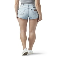 Wrangler® מכנסיים קצרים של רטרו גבוה לנשים