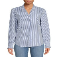 Blu לבן Blu's Patricia's Patricia פרוע חולצה