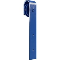 פרימיום י-רצועת רולר קולב עם ברגים עבור אסם דלת עבור 3 4 דלתות, כחול סרט